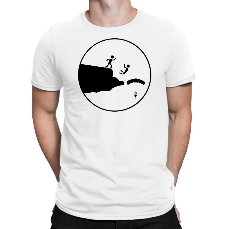 Base Jumping Sky Diving Diver Gift T-Shirt by Tasteful Tees | Artistshot