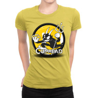 Cuphead Bros Ladies Fitted T-shirt | Artistshot
