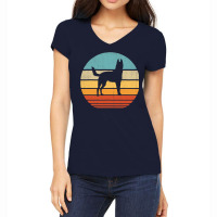 Belgian Malinois Retro Vintage 60s 70s Sunset Dog Lovers Men T Shirt Women's V-neck T-shirt | Artistshot