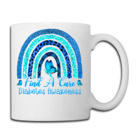 Diabetes Diabetic Find A Cure Leopard Rainbow Butterfly 141 Diabetes A Coffee Mug | Artistshot