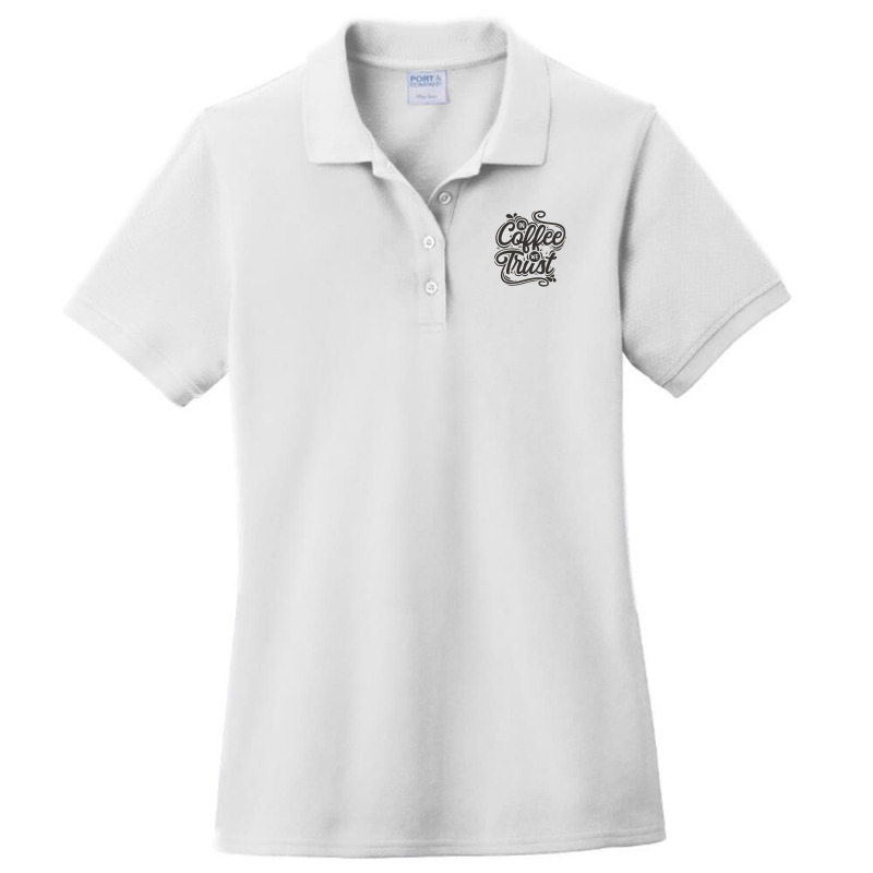 Coffee Ladies Polo Shirt by senant | Artistshot