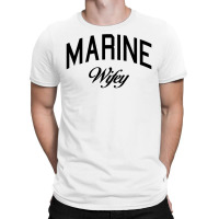 Marine Wifey T-shirt | Artistshot