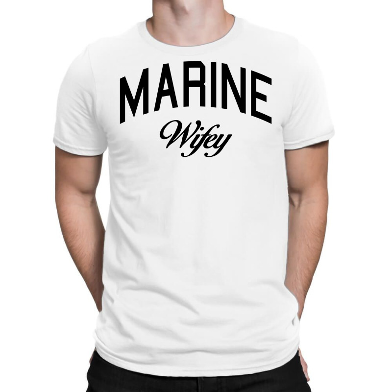 Marine Wifey T-shirt | Artistshot