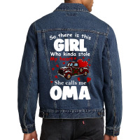 Christmas Girl Men Denim Jacket | Artistshot