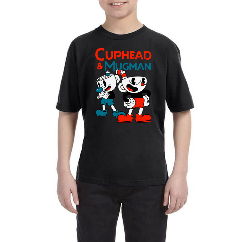 Cuphead And Mugman Youth Tee by Aibon | Artistshot