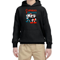 Cuphead And Mugman Youth Hoodie | Artistshot