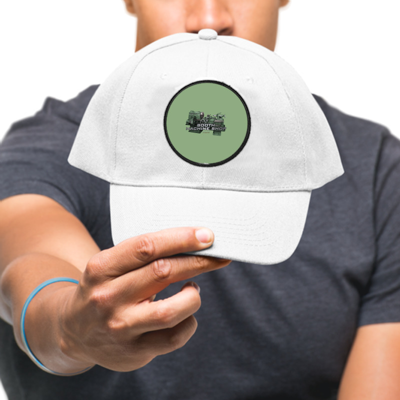 Booth Machine Shop Forrest Green (fashion Fit Tee) Round Patch | Artistshot