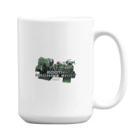 Booth Machine Shop Forrest Green (fashion Fit Tee) 15 Oz Coffee Mug | Artistshot