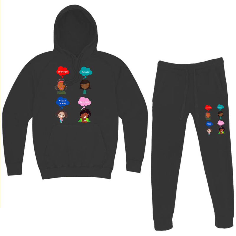 Smarty Pants  Black History What Black Girls Think About Premium T Shi Hoodie & Jogger Set | Artistshot