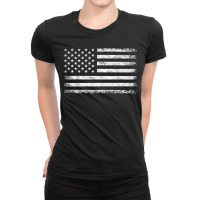Usa Patriotic American Flag For Men Women Kids Boys Girls Us T Shirt Ladies Fitted T-shirt | Artistshot
