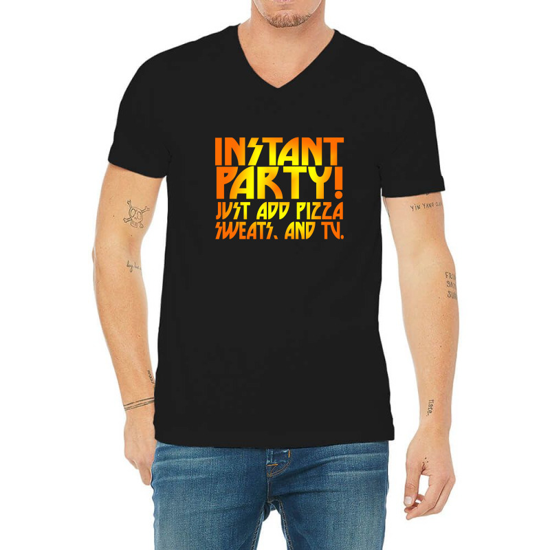 Instant Party Girls V-Neck Tee by nurmasit1 | Artistshot