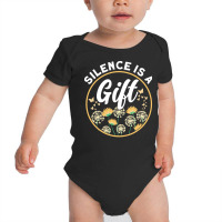 Meditation T  Shirt Silence Is A Gift Meditation Spiritual Buddhist T Baby Bodysuit | Artistshot