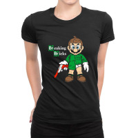 Breaking Bricks Ladies Fitted T-shirt | Artistshot