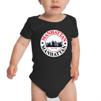 Manhattan City Baby Bodysuit | Artistshot