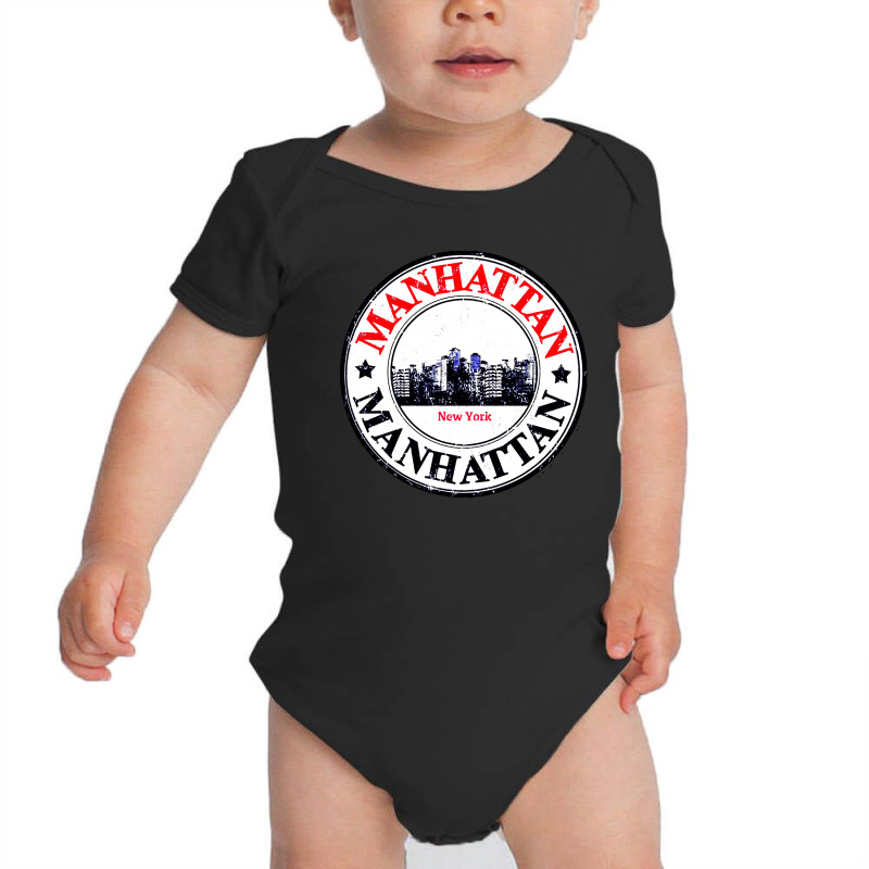 Manhattan City Baby Bodysuit | Artistshot