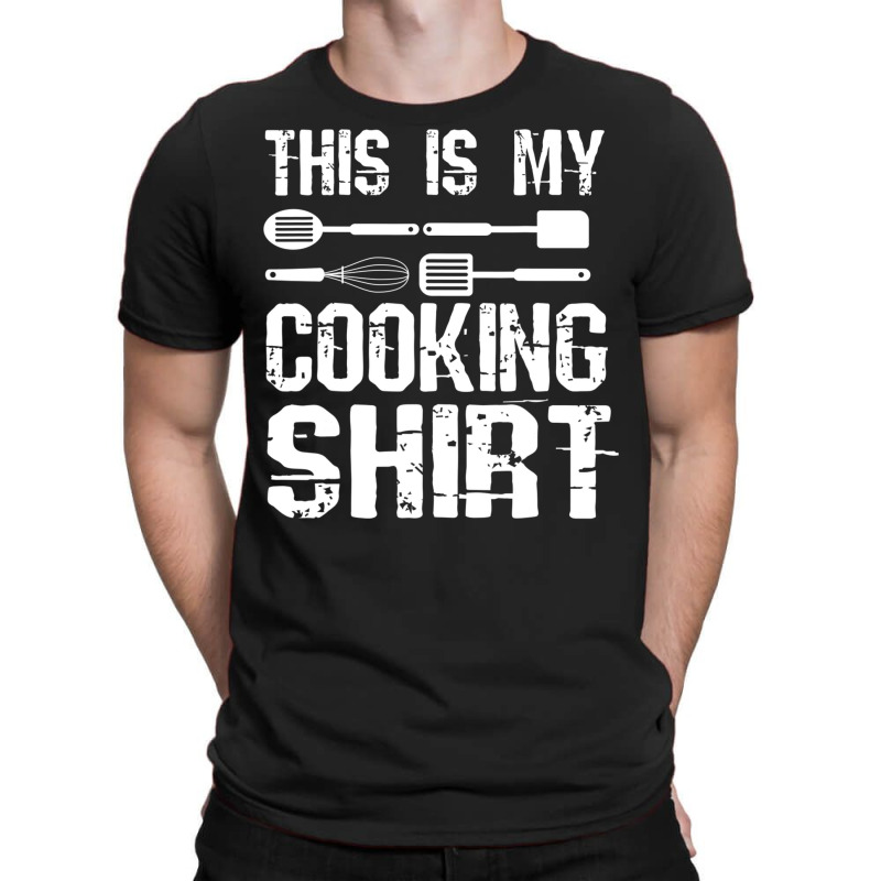 This Is My Cooking Shirt Cool Cook Chef Recipe Book Baking T Shirt T-Shirt by saldeenshakir | Artistshot