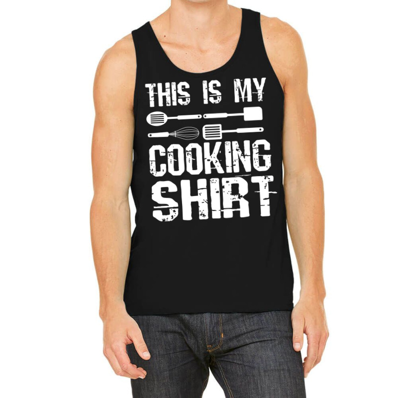 This Is My Cooking Shirt Cool Cook Chef Recipe Book Baking T Shirt Tank Top by saldeenshakir | Artistshot