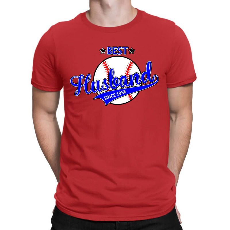Best Husband Since 1958 Baseball T-shirt | Artistshot