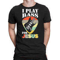 Play Bass For Jesus Guitar T  Shirt Play Bass For Jesus Guitar Vintage T-shirt | Artistshot