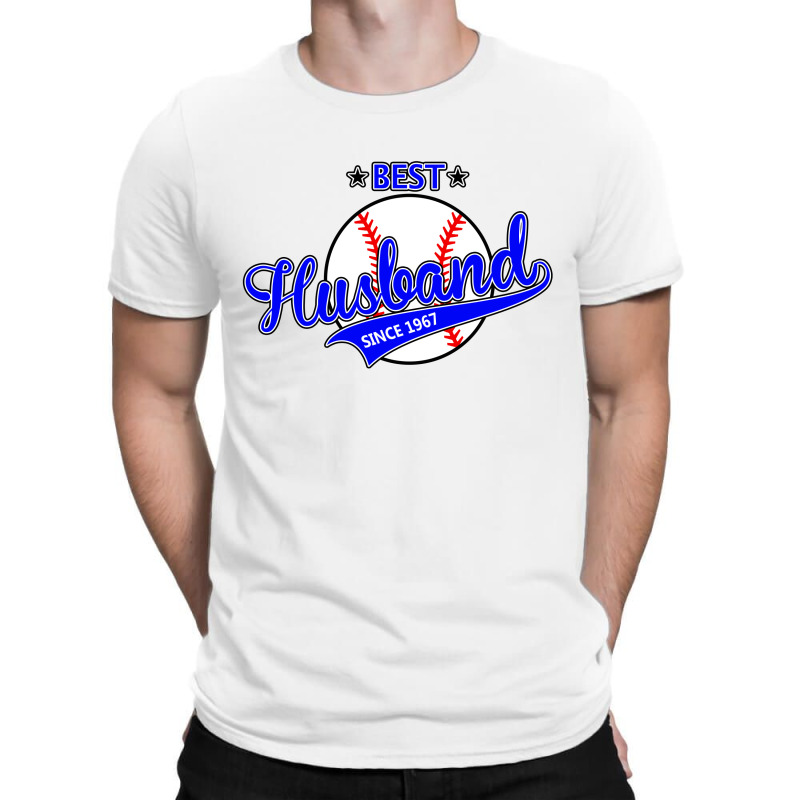 Best Husband Since 1967 Baseball T-shirt | Artistshot