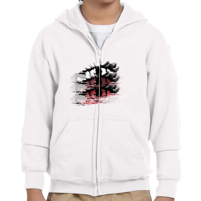 Eyes Youth Zipper Hoodie | Artistshot