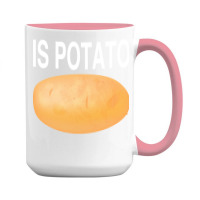 Potato T  Shirt Is Potato In Television As Seen On Late Night T  Shirt 15 Oz Coffee Mug | Artistshot