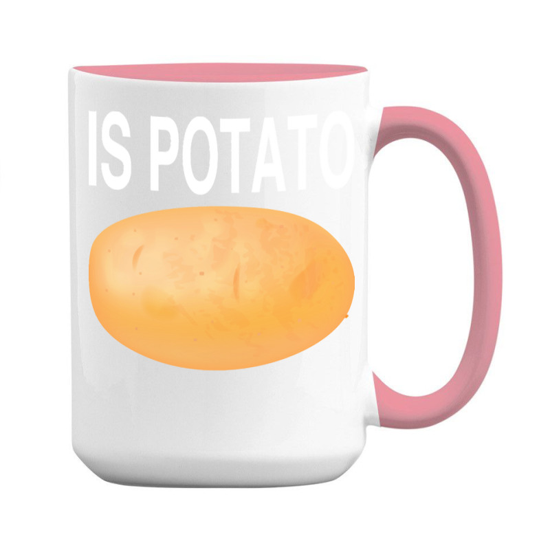 Potato T  Shirt Is Potato In Television As Seen On Late Night T  Shirt 15 Oz Coffee Mug | Artistshot