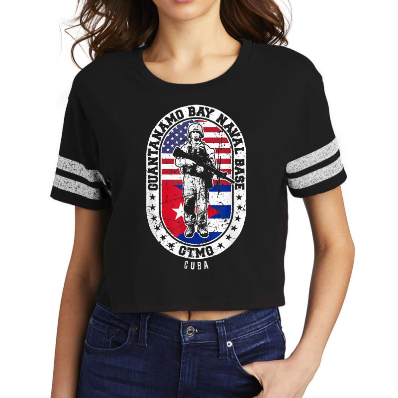 Guantanamo Bay Naval Base Cuba, Nsgb, Gtmo, Gitmo T Shirt Scorecard Crop Tee by jermonmccline | Artistshot