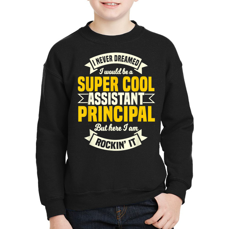 Assistant Principal Deputy Headmistress Vice Principal T Shirt Youth Sweatshirt by ebertfran1985 | Artistshot