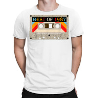 Best Of 1987 35 Years Old Birthday Cassette Tape Vintage T Shirt T-shirt | Artistshot