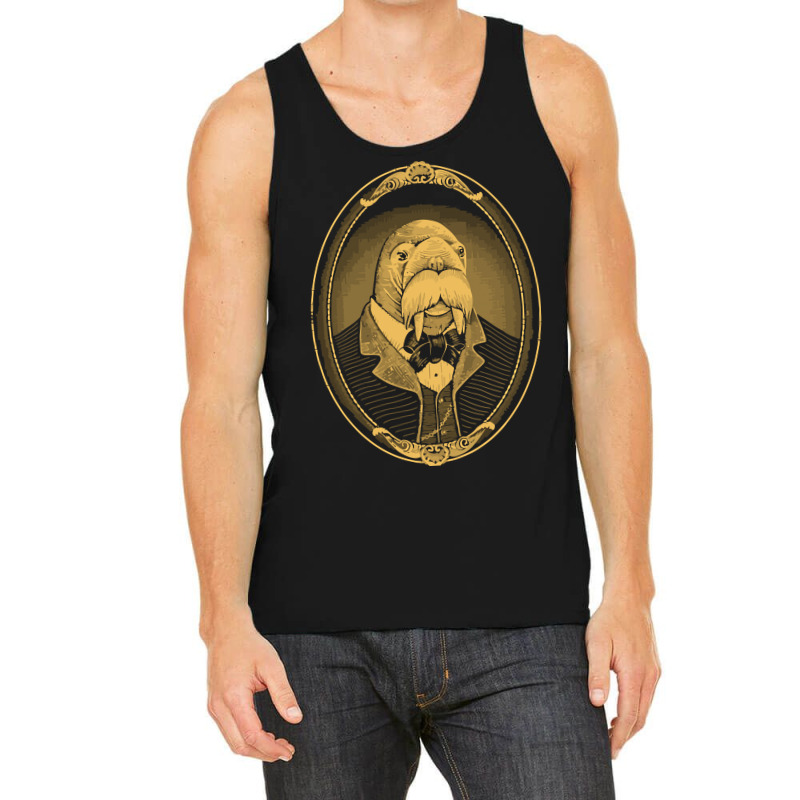 Portrait Of The Walrus As A Young Man Tank Top | Artistshot