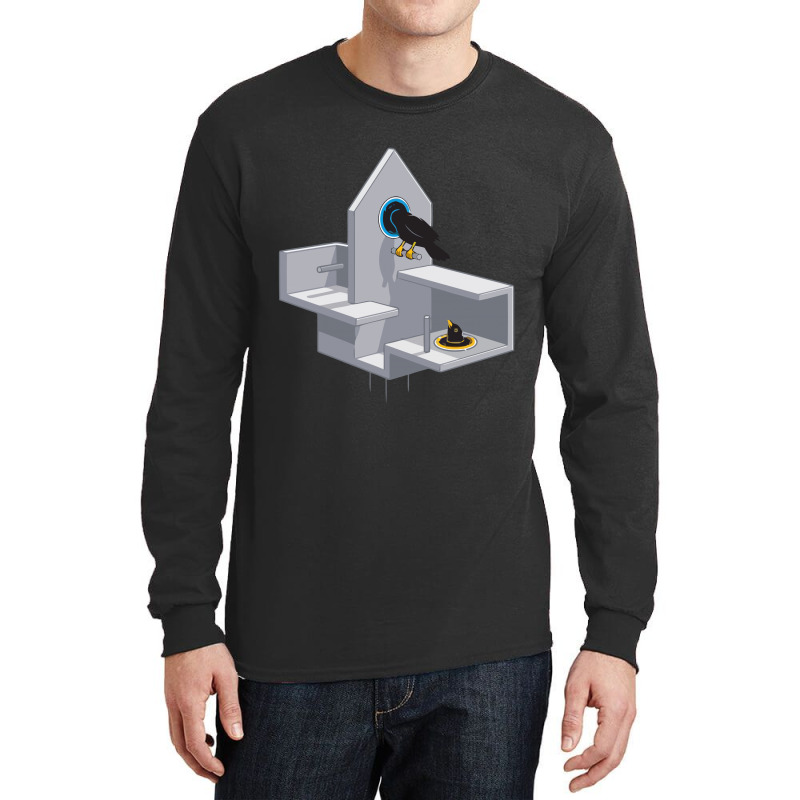 Portal Bird Long Sleeve Shirts | Artistshot