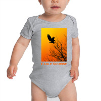 Bald Eagle Sunrise T Shirt Baby Bodysuit | Artistshot