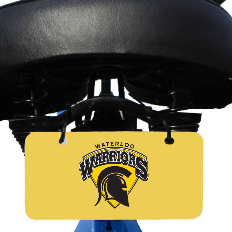 Waterloo Warriors Bicycle License Plate | Artistshot