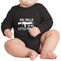 Little Friend Long Sleeve Baby Bodysuit | Artistshot