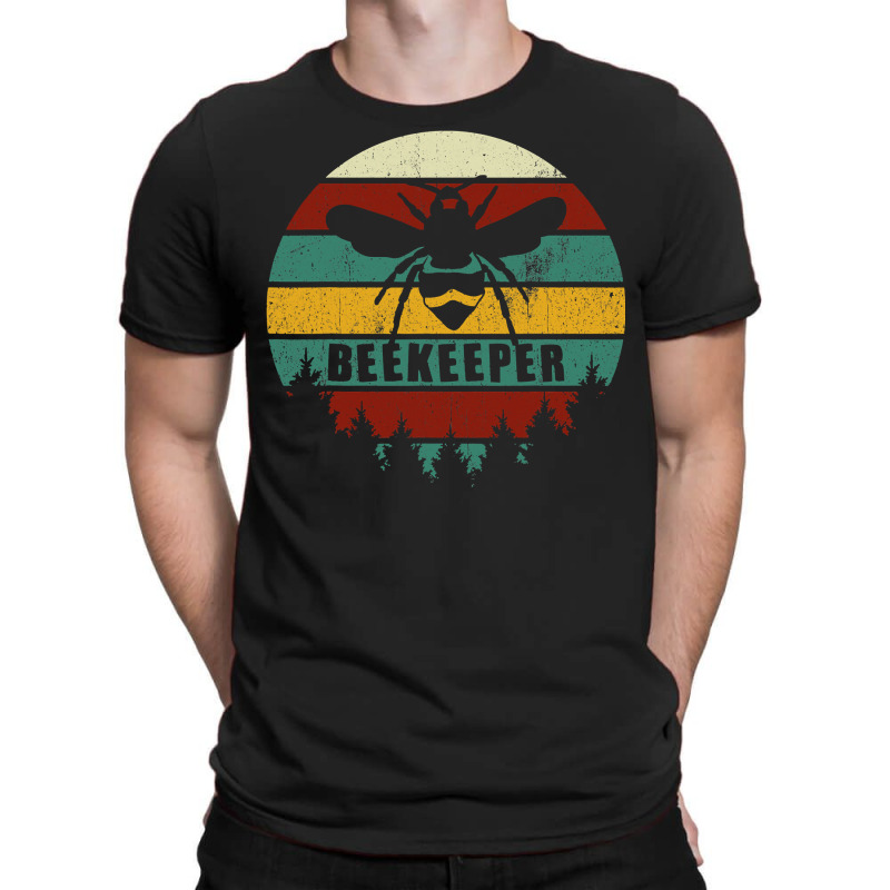 Bee Beekeeper Retro Vintage Beekeeping Honey Bees Queen Bee Gift 109 H T-shirt | Artistshot