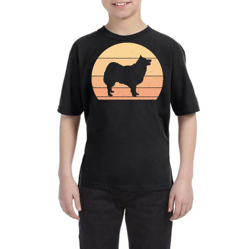 Icelandic T  Shirt Retro Sunset Icelandic Sheepdog T  Shirt Youth Tee by ondrickaarmani141 | Artistshot