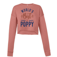 World's Best Poppy Cropped Sweater | Artistshot