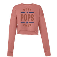 Best Pops Ever Cropped Sweater | Artistshot