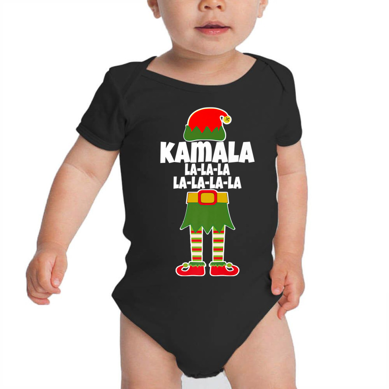 Kamala La La La Elf Christmas Holiday Baby Bodysuit | Artistshot