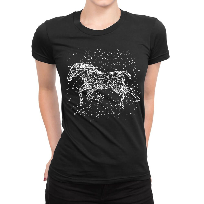 Horse T  Shirt Horse Chinese Astrological Sign Horoscope T  Shirt Ladies Fitted T-Shirt by deputyplum | Artistshot