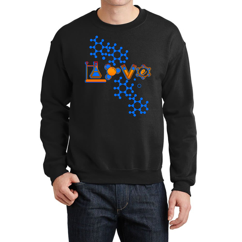 Chemistry T  Shirt Love Chemistry Science Laboratory Medicine Pharmaci Crewneck Sweatshirt | Artistshot