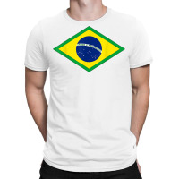 Brazil Flag Brasil Brazilian Rio De Janeiro Sao Paulo T Shirt T-shirt | Artistshot