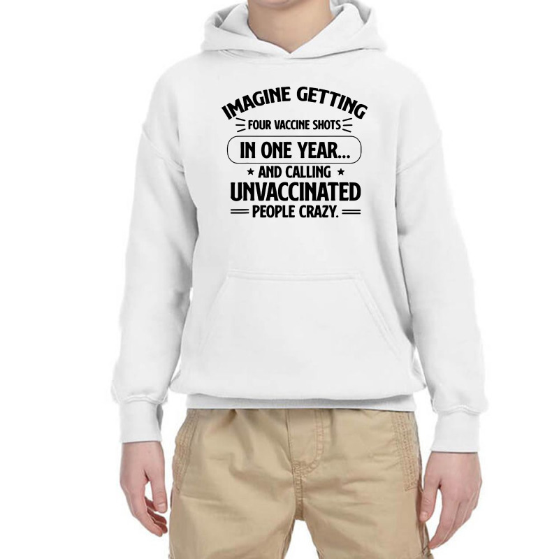 Imagine Getting Youth Hoodie by Blees Store | Artistshot