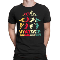 Vintage Snowboarder T-shirt | Artistshot