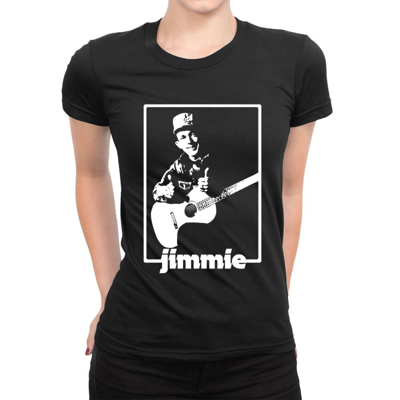 Jimmie Rodgers Ladies Fitted T-Shirt by Blees Store | Artistshot