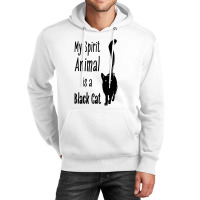 Copy Of My Spirit Animal Is A Black Cat Unisex Hoodie | Artistshot