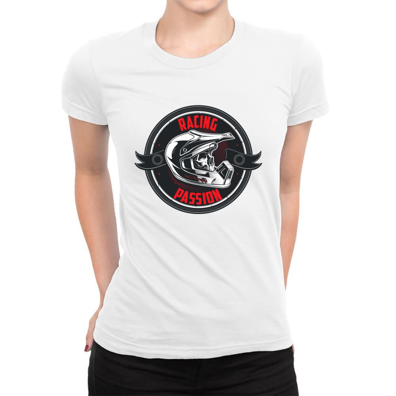 Racing Passion Ladies Fitted T-Shirt by rardesign | Artistshot