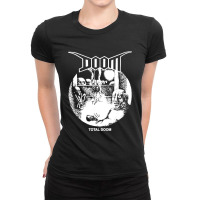 #doom Total Doom Ladies Fitted T-shirt | Artistshot