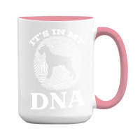 Giant T  Shirt Giant Schnauzer It`s In My D N A Fingerprint Giant Schn 15 Oz Coffee Mug | Artistshot